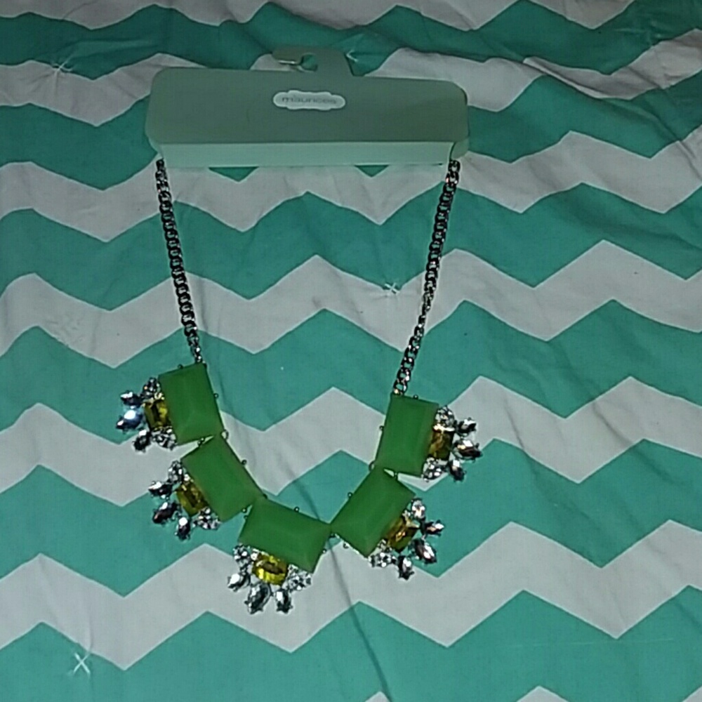 Chunky Teal Necklace